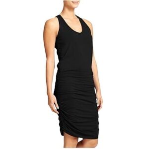 Athleta Women’s Tee Racerback Black Knit Dress